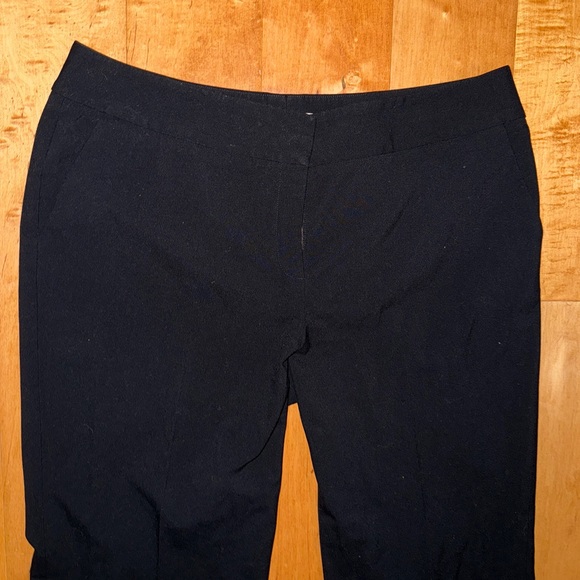 Caslon Nordstrom Straight Leg Work Pants Professional Trousers in Black - Picture 3 of 9